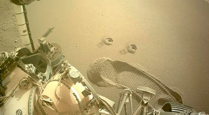 El róver Perseverance de la NASA capta el primer sonido de un remolino de polvo en Marte