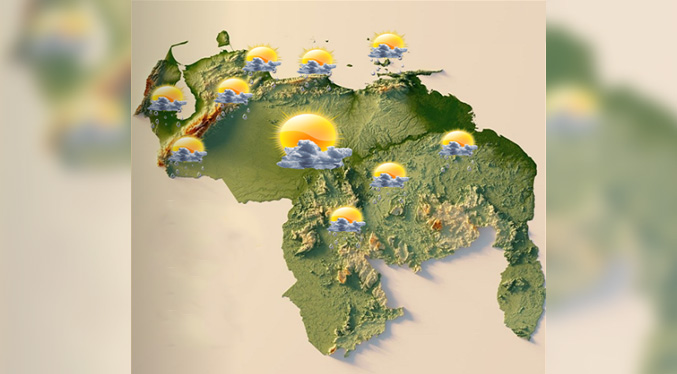 Inameh pronostica lluvias para el Sur del Lago este 3-D