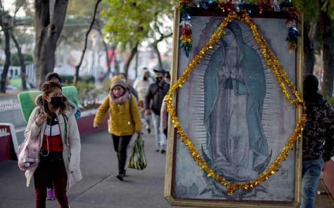 Prevén récord de peregrinos en festejo de Virgen de Guadalupe