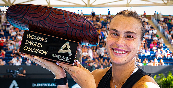 Sabalenka vuelve a ganar un título en Adelaida