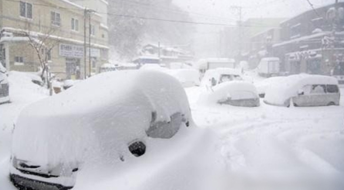 Corea del Sur emite alertas en el país por las bajas temperaturas