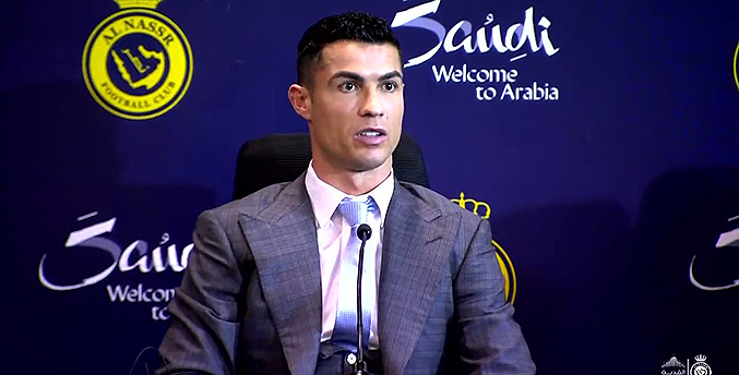 El Al Nassr presenta a Cristiano Ronaldo: «Es un contrato único porque soy un futbolista único»