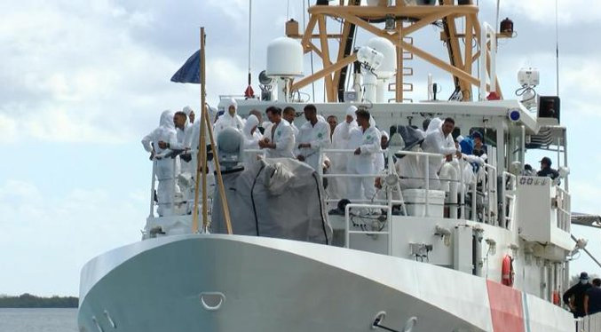 EEUU devuelve a Cuba 68 migrantes interceptados en el mar