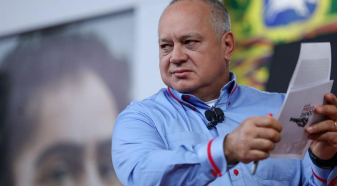 Diosdado Cabello: Llegó la hora de regular el financiamiento que reciben las ONG