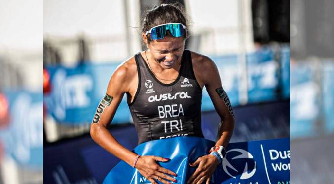 Joselyn Brea elegida mejor triatleta de Suramérica