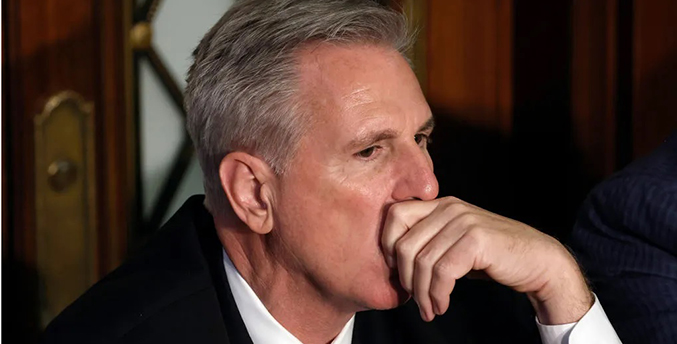 McCarthy nominado por séptima vez a presidir la Cámara Baja estadounidense