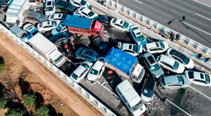 Al menos 17 muertos deja un accidente de tránsito en China