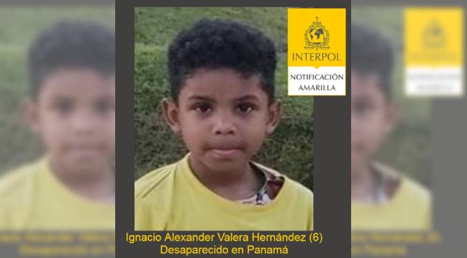 Interpol busca a niño venezolano perdido en El Darién