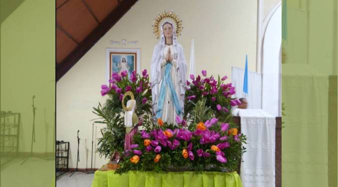 Anuncian programación de las fiestas patronales en honor a Nuestra Señora de Lourdes en Maracaibo