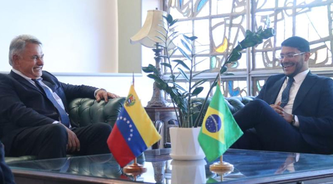 Llega a Venezuela el nuevo encargado de negocios de Brasil