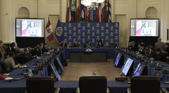 OEA pide al Gobierno peruano convocar elecciones pronto