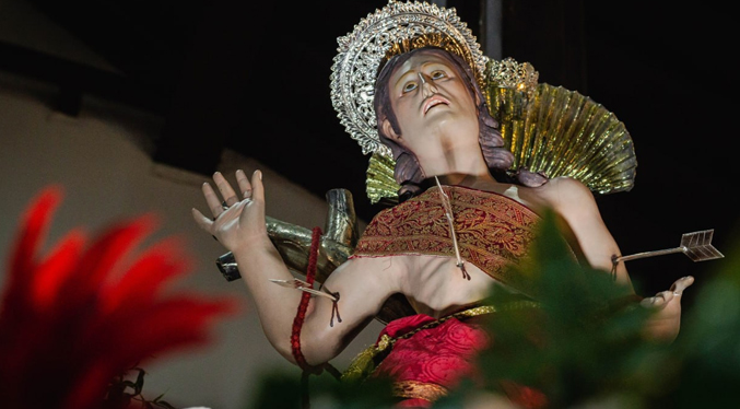 Maracaibo celebra a su santo patrono San Sebastián este 20-E