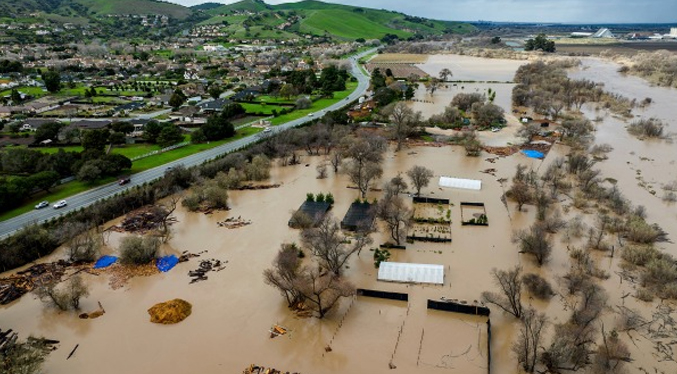 Biden viajará a las zonas de California devastadas por las tempestades