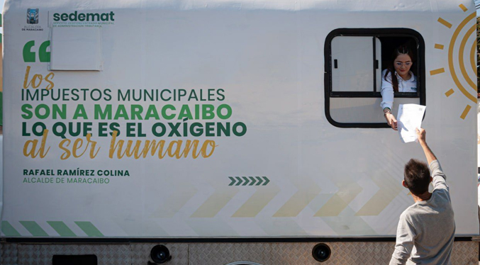 Unidad móvil del Sedemat para el pago del aseo y gas llega a Coquivacoa