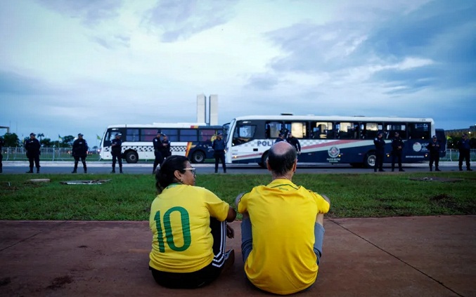 El asalto a Brasilia se organizó abiertamente en Internet