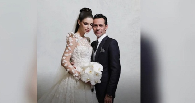 Primeras imágenes de la boda de Marc Anthony y Nadia Ferreira