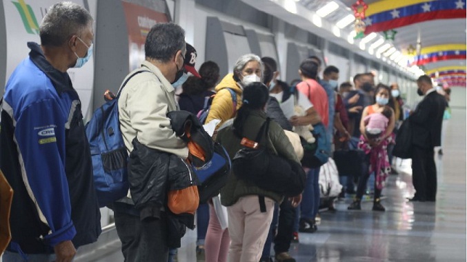 Cancillería reporta que más de 300 mil personas han retornado a Venezuela desde 2020