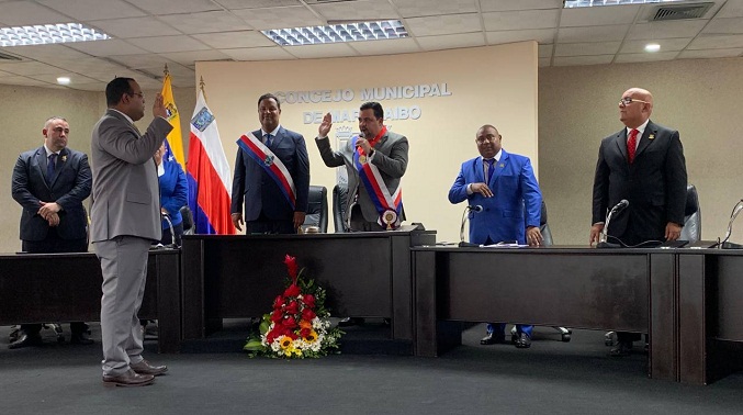 José Bermúdez asume la presidencia del Concejo Municipal de Maracaibo