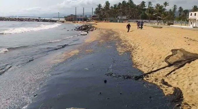 Más de 80 derrames petroleros se registraron en las costas venezolanas en 2022