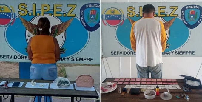 Sipez captura a dos distribuidores de drogas en Maracaibo