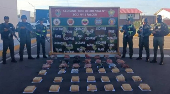GNB y CICPC localizan drogas en costas de la península de Paraguaná
