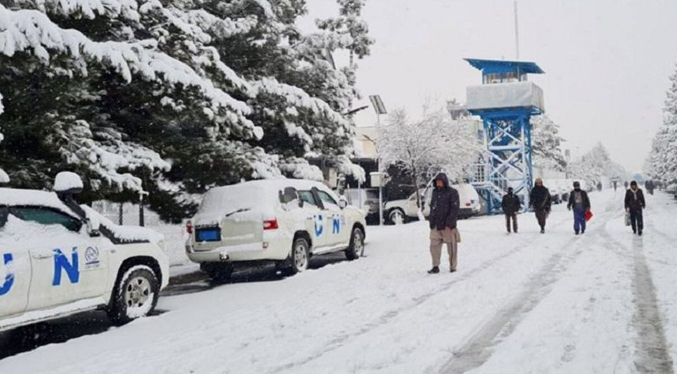 Ola de frío  de Afganistán deja 17 personas fallecidas