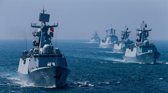 Gobierno de Taiwán notifica incursiones de cuatro buques y 15 aviones militares chinos