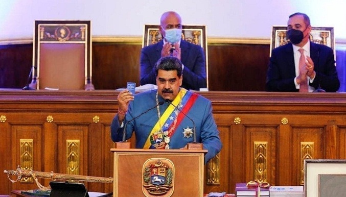 Maduro ofrecerá su discurso anual a la nación este jueves