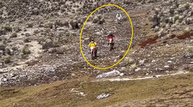 Denuncian que motociclistas causan daños en el parque nacional Sierra La Culata (Video)