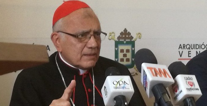 Baltazar Porras como arzobispo de Caracas aboga por el respeto a los DDHH en Venezuela
