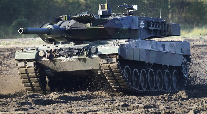 Alemania autoriza finalmente el envío de tanques Leopard a Ucrania