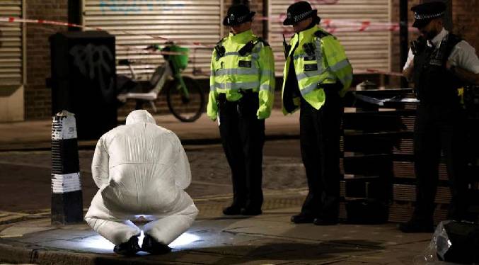 Un detenido tras tiroteo en Londres posiblemente vinculado a narcos colombianos