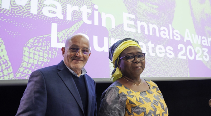 Venezolano recibe en Ginebra el premio Martin Ennals