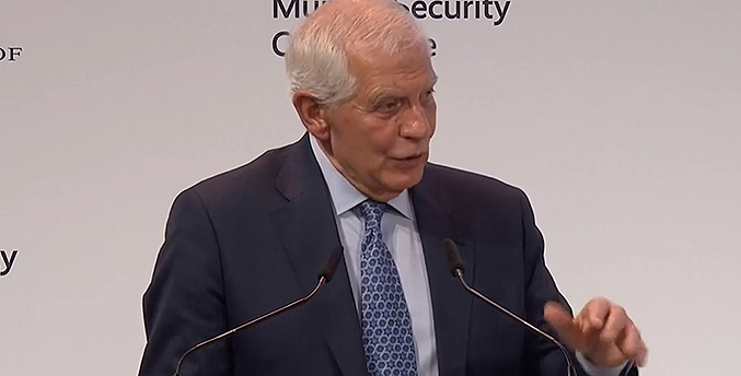 Josep Borrell pide acelerar y aumentar ayuda militar a Ucrania