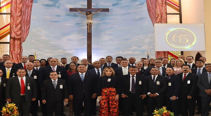 Cicpc realiza una Misa de Acción de Gracias por el 65° Aniversario de la Investigación del Crimen en Venezuela