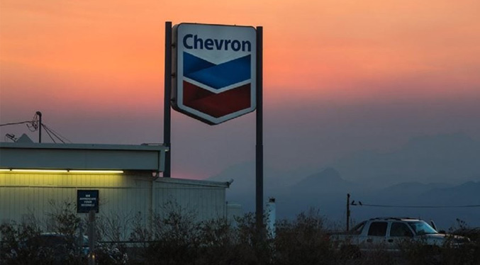 Chevron mandaría tres millones de barriles de petróleo a EEUU en febrero
