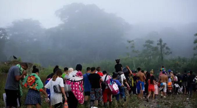 Más de 45 mil migrantes cruzaron el Darién en lo que va de año