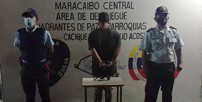 Va preso por intento de homicidio en el centro de Maracaibo
