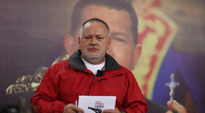 Cabello advierte al canciller colombiano que responderá si vuelve a hablar de «transición»