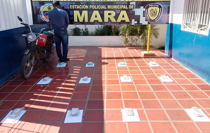 PNB captura a traficante con 12 panelas de marihuana en Mara