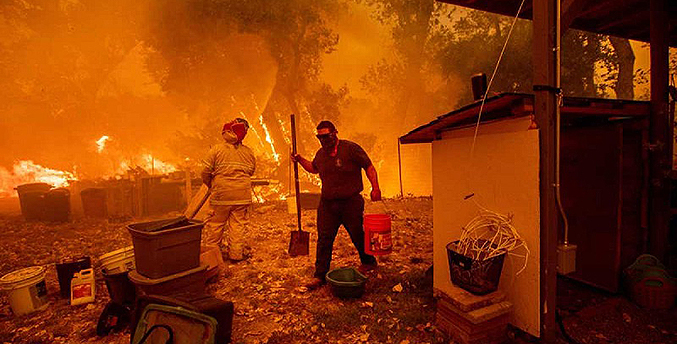 Chile detiene a 10 personas por incendios y eleva a 24 el balance de muertos