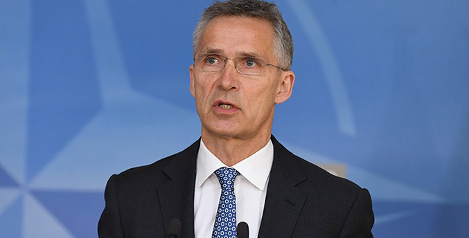 El jefe de la OTAN expresó su «creciente» preocupación por el posible apoyo militar chino a Rusia