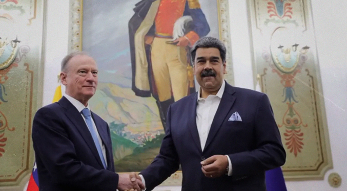 Maduro recibe al Secretario del Consejo de Seguridad ruso