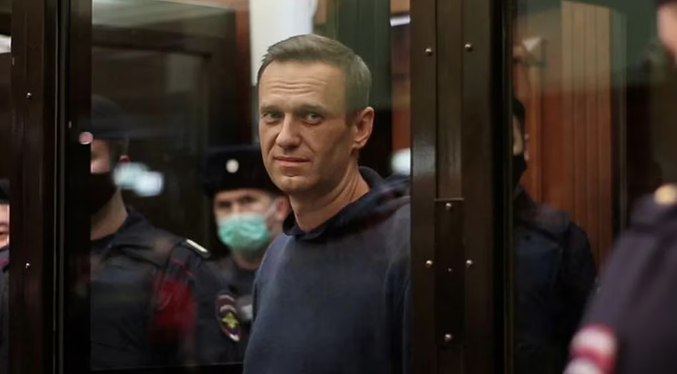 Navalny fue enviado a una celda especial