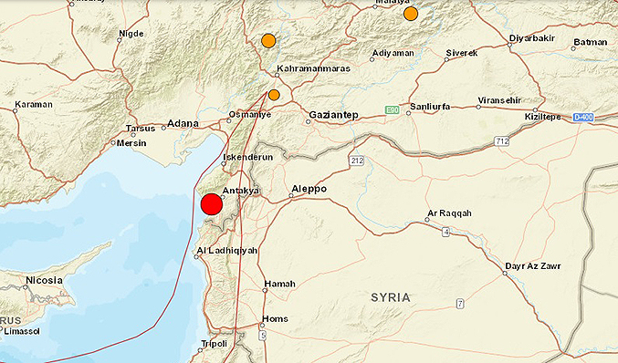 Dos temblores sacuden a Turquía, Siria y Líbano: fueron de magnitud 6,4 y 5,8 (+videos)