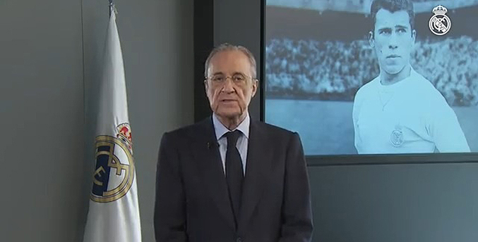 Florentino Pérez: “Amancio es una de las grandes leyendas del Real Madrid”