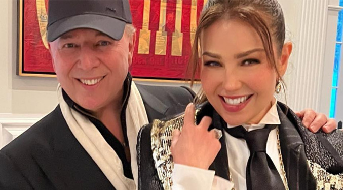 Supuesta infidelidad de Tommy Mottola a Thalía los llevaría al divorcio