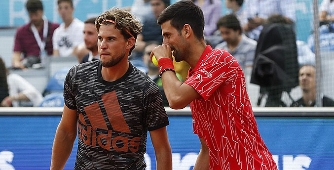 Thiem elige a Djokovic por encima de Federer y Nadal: «Es el mejor»