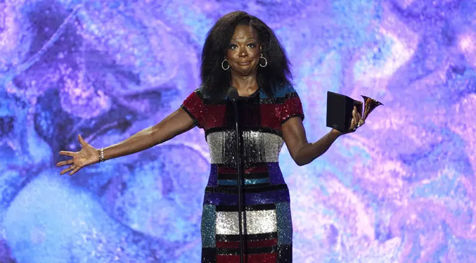 Viola Davis se convierte en artista EGOT en los Grammy