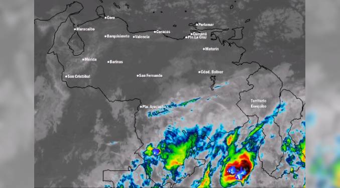 Probabilidad de lluvia es bajo en Venezuela este 25-F